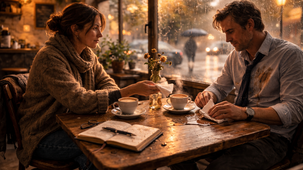 Der Kaffee der zu heiß war